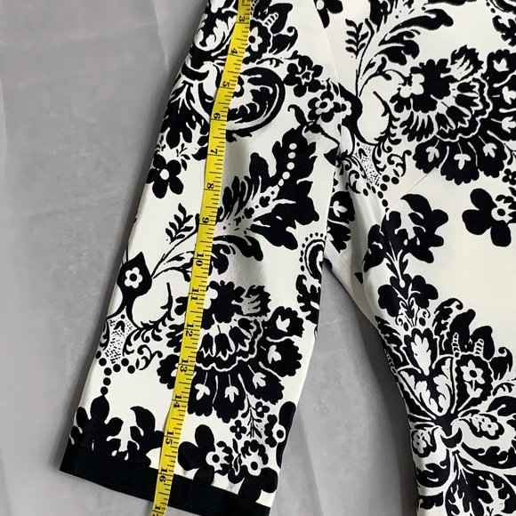 Neiman Marcus Exclusive 100% Silk Long Sleeve Dress - Picture 9 of 12